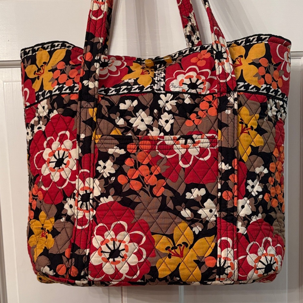 Vera Bradley Bittersweet Floral Large Tote Preowned